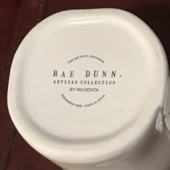 Rae Dunn Trick Coffee Mug White Artisan Collection by Magenta - Picture 3 of 3